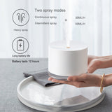 Wireless Air Humidifier Diffuser creating soothing mist and aroma