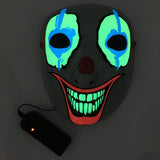 LED Mask Luminous Glowing Halloween Party