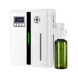 160ml Scent Diffuser model AF-05 with a green essential oil bottle, displaying digital control panel.