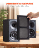 Passive Bookshelf Home Speakers Pair Of Stereo Audio Speakers Cone 70Hz-20KHz