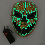 LED Mask Lumino lightweight glowing mask for fun and entertainment