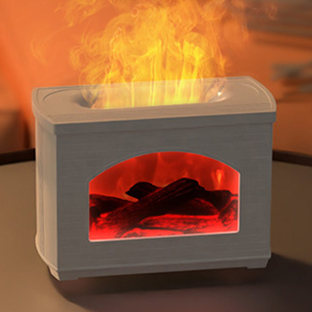 Simulated Fireplace Air Humidifier with realistic flame effect