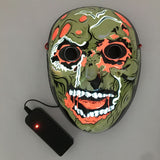 LED Mask Luminous Glowing Halloween Party